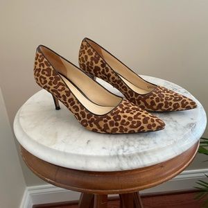Cole Haan Dyed Cowhide, 7.5, Leopard print